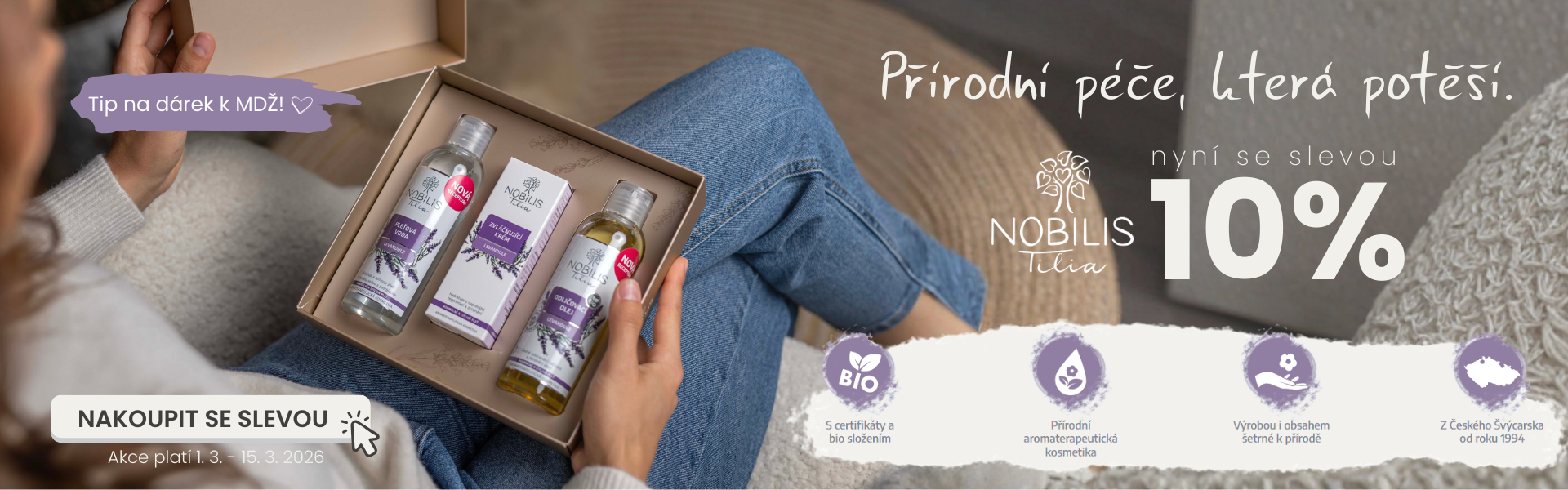 Sleva 10% na značku Nobilis Tilia