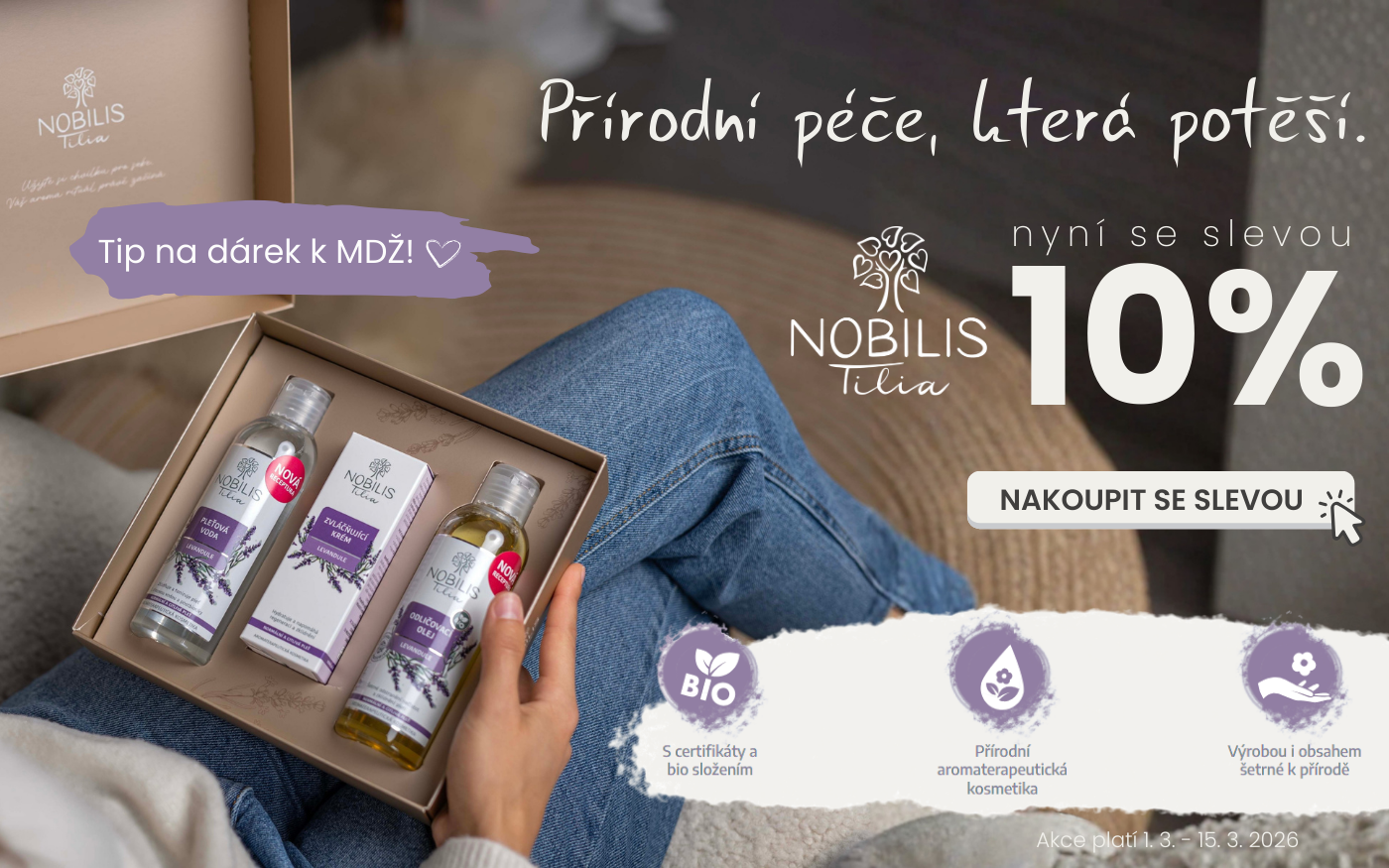 Sleva 10% na značku Nobilis Tilia