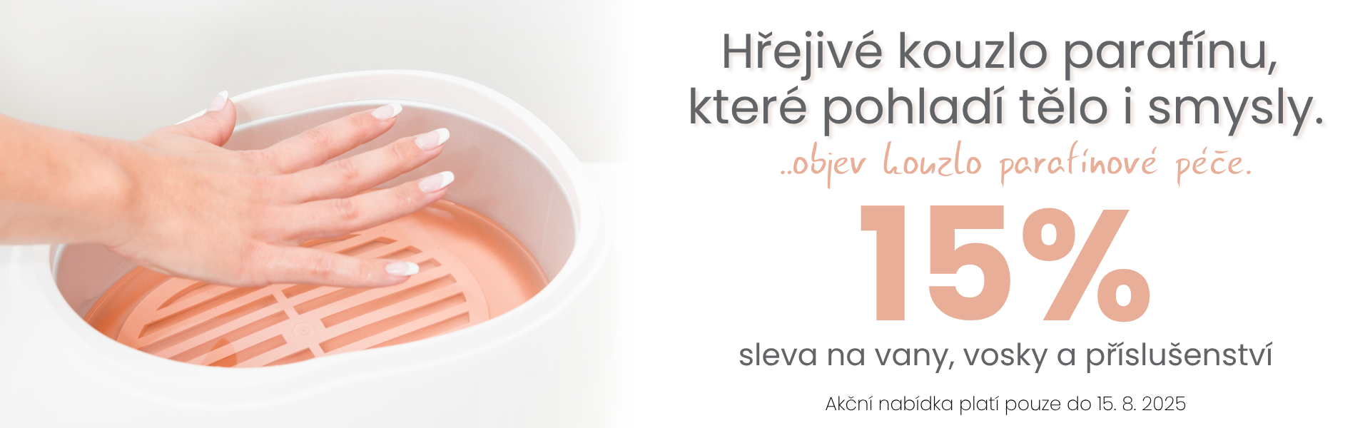 Parafín sleva 15%