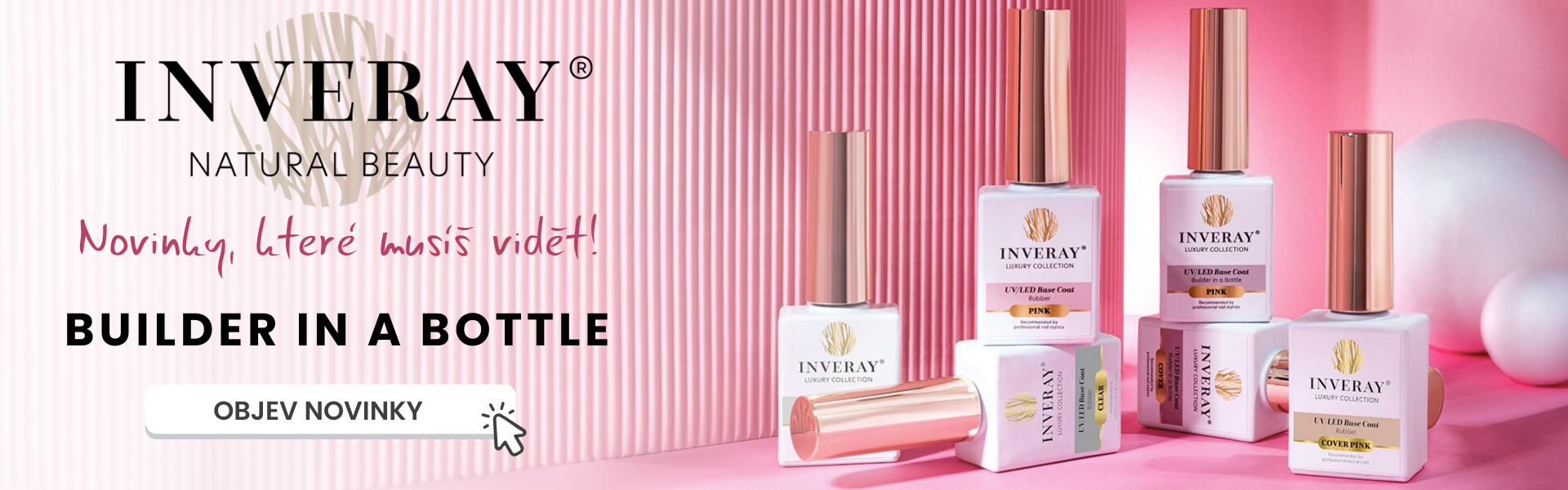 Inveray novinka - builder in a bottle