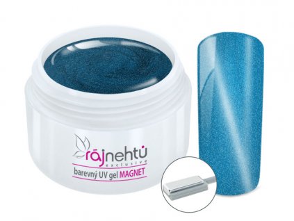 UV gel magneticky cat eye blue