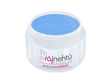 akrylovy prasek barevny Neon Blue