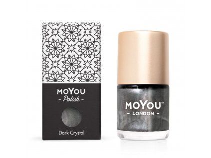MoYou Razítkovací lak na nehty - Dark Crystal 9ml