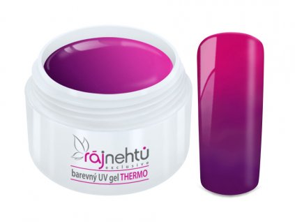 uv gel thermo violet pink