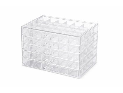 Akrylový organizér - 120 přihrádek