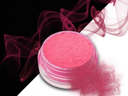08 smoke nails pigment do efektu dymu neon light pink