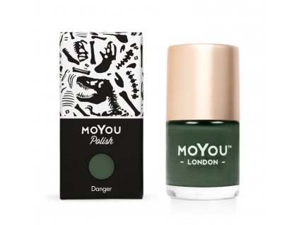 MoYou Razítkovací lak na nehty - Danger 9 ml