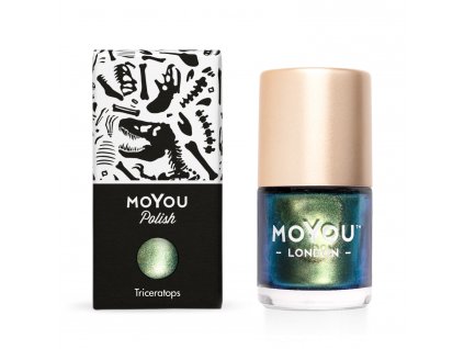 MoYou Razítkovací lak na nehty - Triceratops 9 ml