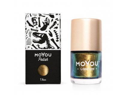 MoYou Razítkovací lak na nehty - T.Rex 9 ml