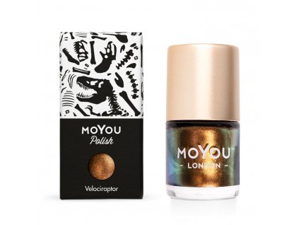 MoYou Razítkovací lak na nehty - Velociraptor 9 ml