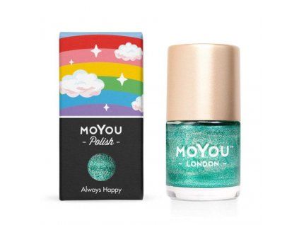 MoYou Razítkovací lak na nehty - Always Happy 9ml