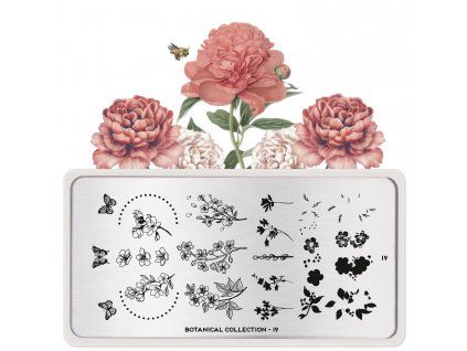 Image destička MoYou Botanical 19