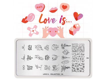 Image destička MoYou Love is... 04