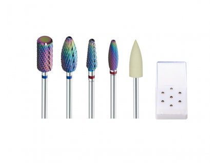 Sada fréz Promed - Modellage Set Rainbow