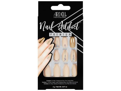 AR NailAddict PKG 75892 NudeJeweled foils 159 HR