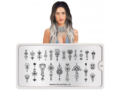 Image destička MoYou Henna 10