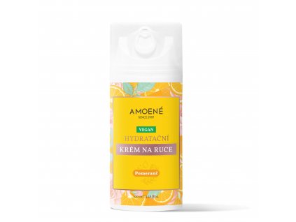 Amoené Hydratační krém na ruce - Pomeranč, Airless 100 ml