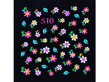 Samolepky na nehty NEON - S10