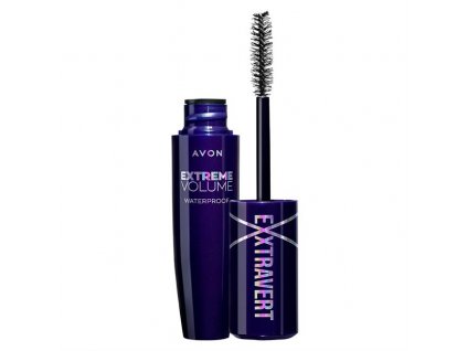 AVON Voděodolná Řasenka Exxtravert Extra Volume BLACKEST BLACK