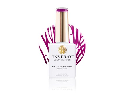 Inveray UV/LED Gel Lak No. 172 DARK FUCHSIA