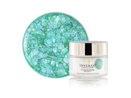 Inveray UV/LED Gel Lak MACARON 003 MINT CHOCOLATE