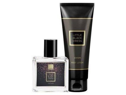 AVON Little Black Dress MINI EDP 30 ml + Tělové mléko