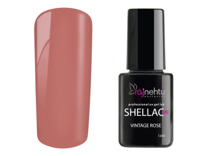 UV gel lak Shellac Me 12ml - Vintage Rose