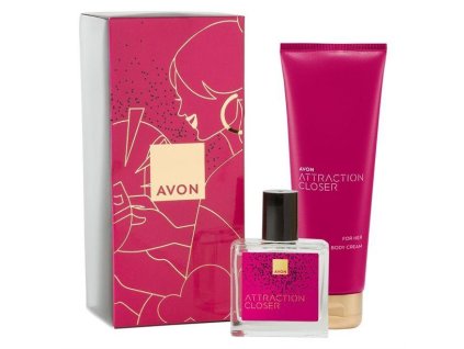 AVON ATTRACTION CLOSER dárková sada pro ženy