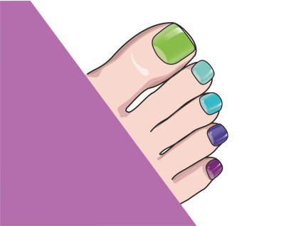 COLORFUL TOE