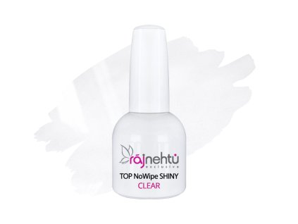 UV gel lak TOP NoWipe Shiny Clear 15ml