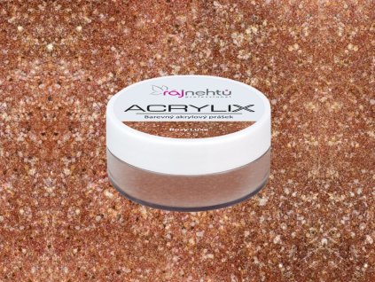Akrylový prášek ACRYLIX 7,5 g - Rosy Luxe
