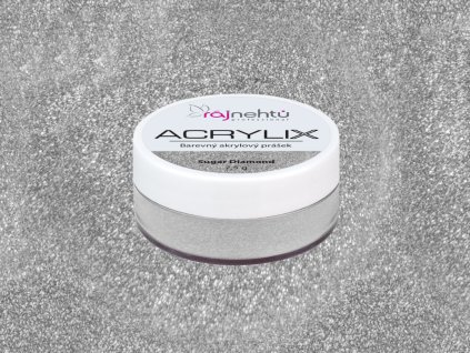 Akrylový prášek ACRYLIX 7,5 g - Sugar Diamond
