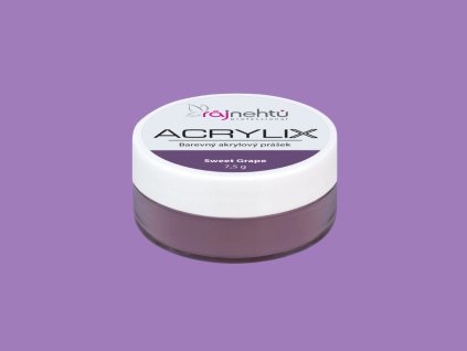 Akrylový prášek ACRYLIX 7,5 g -  Sweet Grape