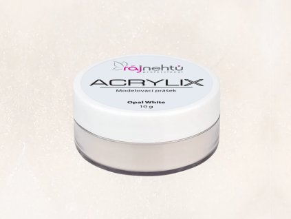 Akrylový prášek ACRYLIX 10 g - Opal White