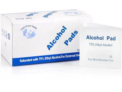 Alkoholové polštářky - box 100 ks