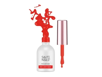 Saute Nails gel lak Red Light Baby