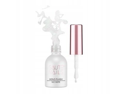 Saute Nails Holo Flash Top No Wipe 8 ml