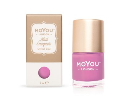 MoYou Razítkovací lak na nehty - Orchid Chic 9 ml