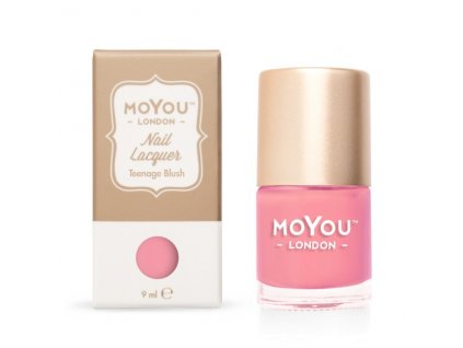 MoYou Razítkovací lak na nehty - Teenage Blush 9 ml