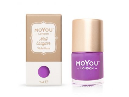 MoYou Razítkovací lak na nehty - Violet Haze 9 ml