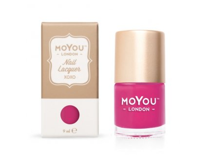 MoYou Razítkovací lak na nehty - XOXO 9 ml