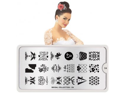 Image destička MoYou Bridal 04