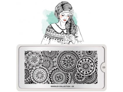 Image destička MoYou Doodles 03