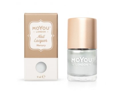 MoYou Razítkovací lak na nehty - Mercury 9ml