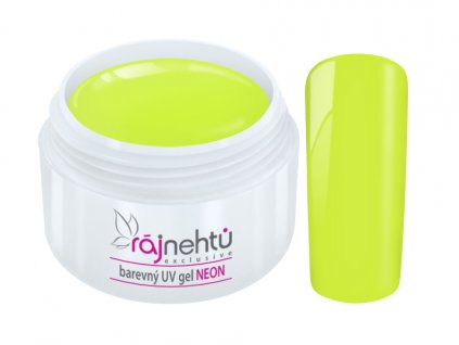 UV gel Neon Yellow Zluty
