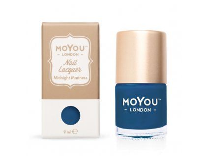 MoYou Razítkovací lak na nehty - Midnight Madness 9 ml