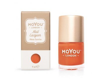 MoYou Razítkovací lak na nehty - Mesa Sunrise 9 ml