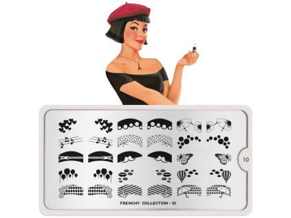 Image destička MoYou Frenchy 10