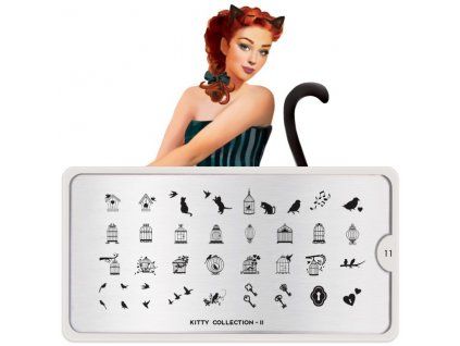 Image destička MoYou Kitty 11