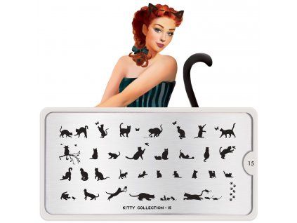 Image destička MoYou Kitty 15
